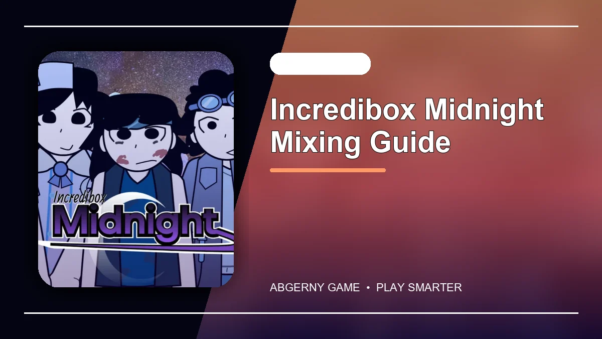 Incredibox Midnight Mixing Anleitung