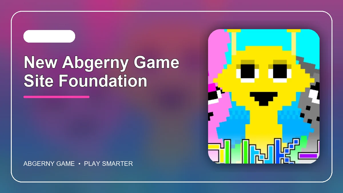 Neue Abgerny Spiel Neue Website-Grundlage